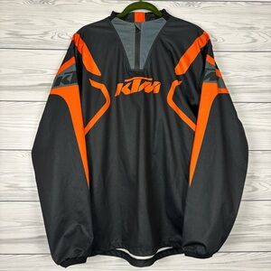 KTM OEM PART HYDROTEQ OFF-ROAD JERSEY 1/4 ZIP PULLOVER MOTOCROSS RACING MEDIUM